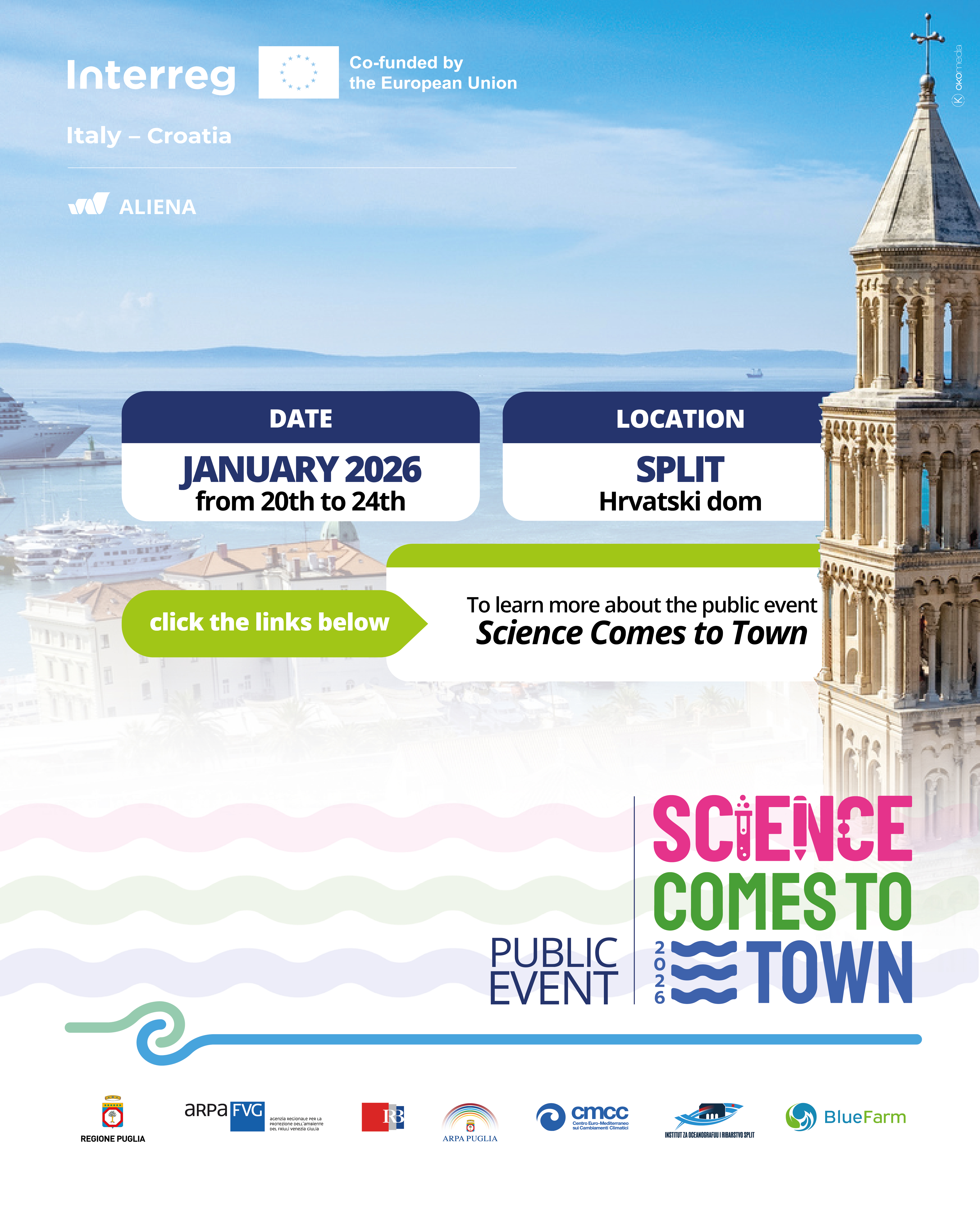 Agenda of the Science Comes to Town event