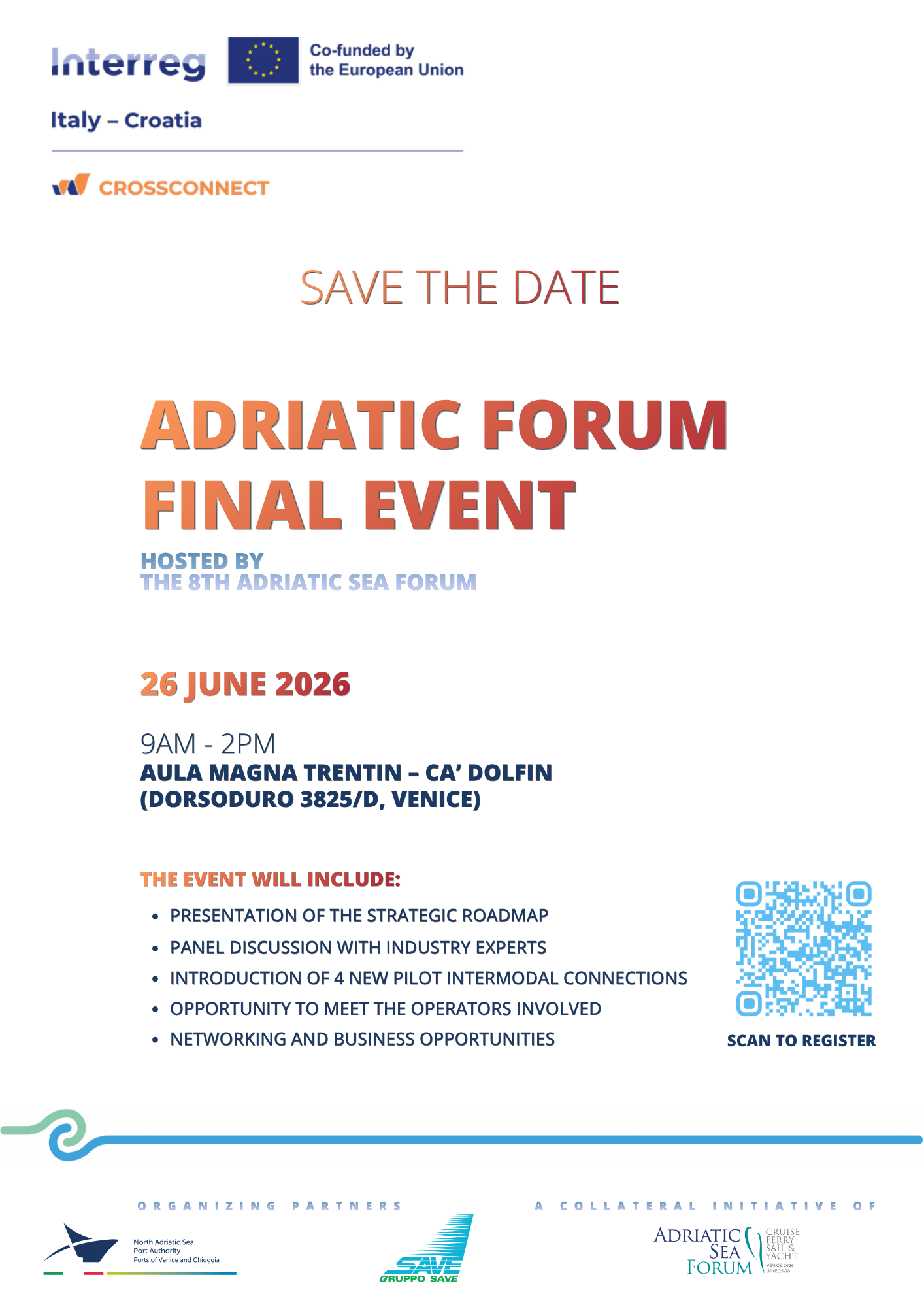 CROSSCONNECT Adriatic Sea Forum Final Event