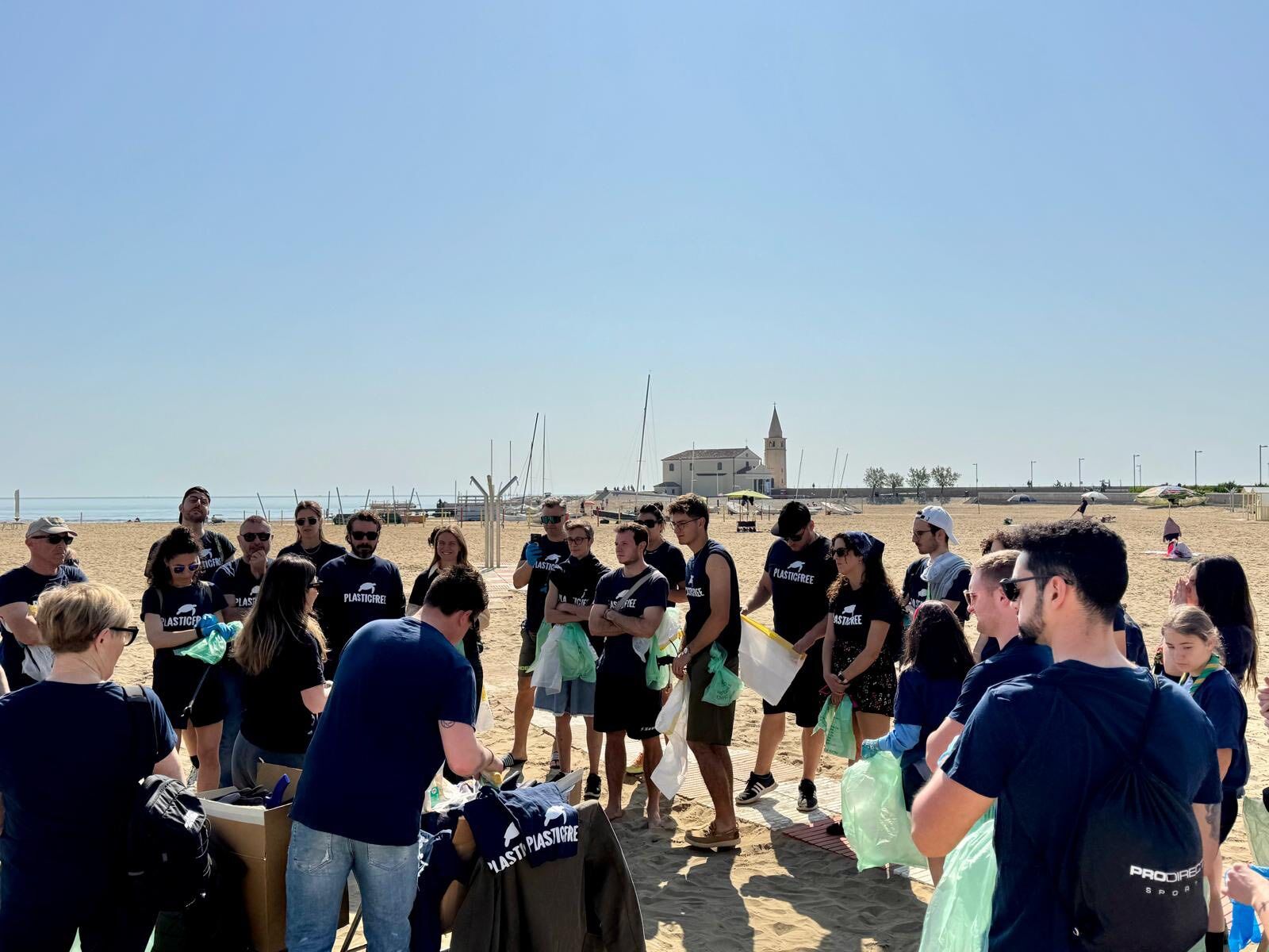 Beach clean-up